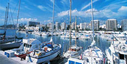 Puerto Banus near Marbella Spain