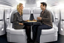 Premium Economy Class seats