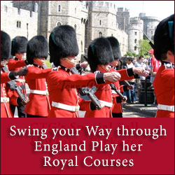 Swing your Way through England Play her Royal Courses
