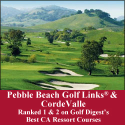 Pebble Beach Golf Links® and Corde Valle