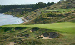 Whistling Straights on Lake Michigan